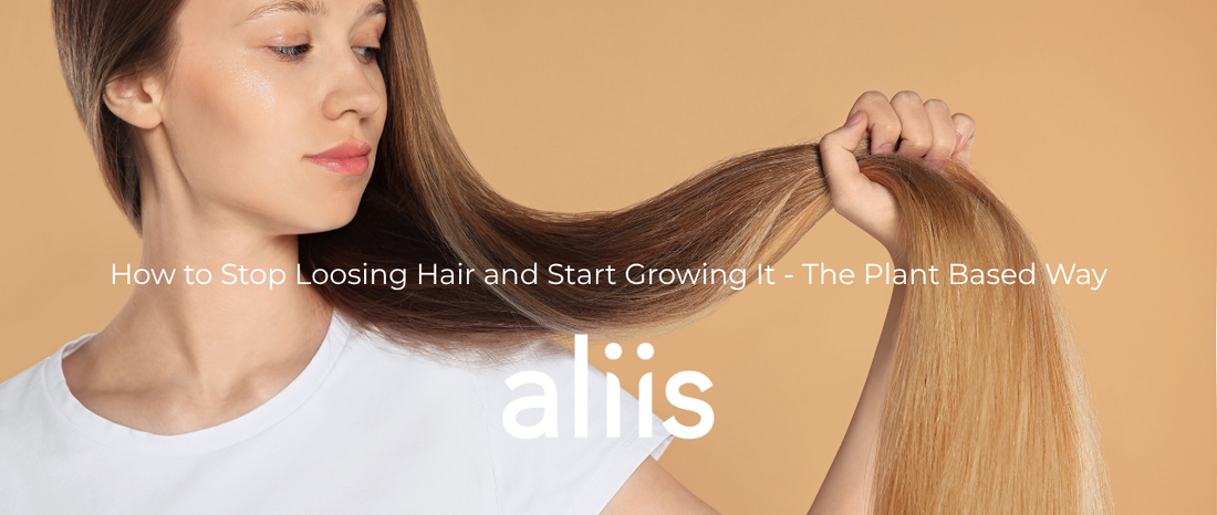 How to Stop Losing Hair and Start Growing It — The Plant-Based Way