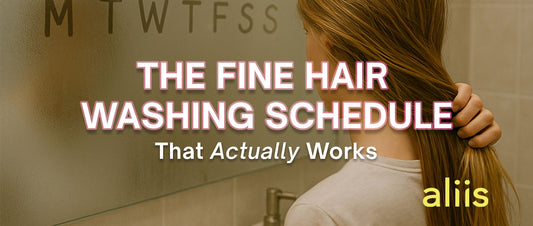 The Fine Hair Washing Schedule That Actually Works